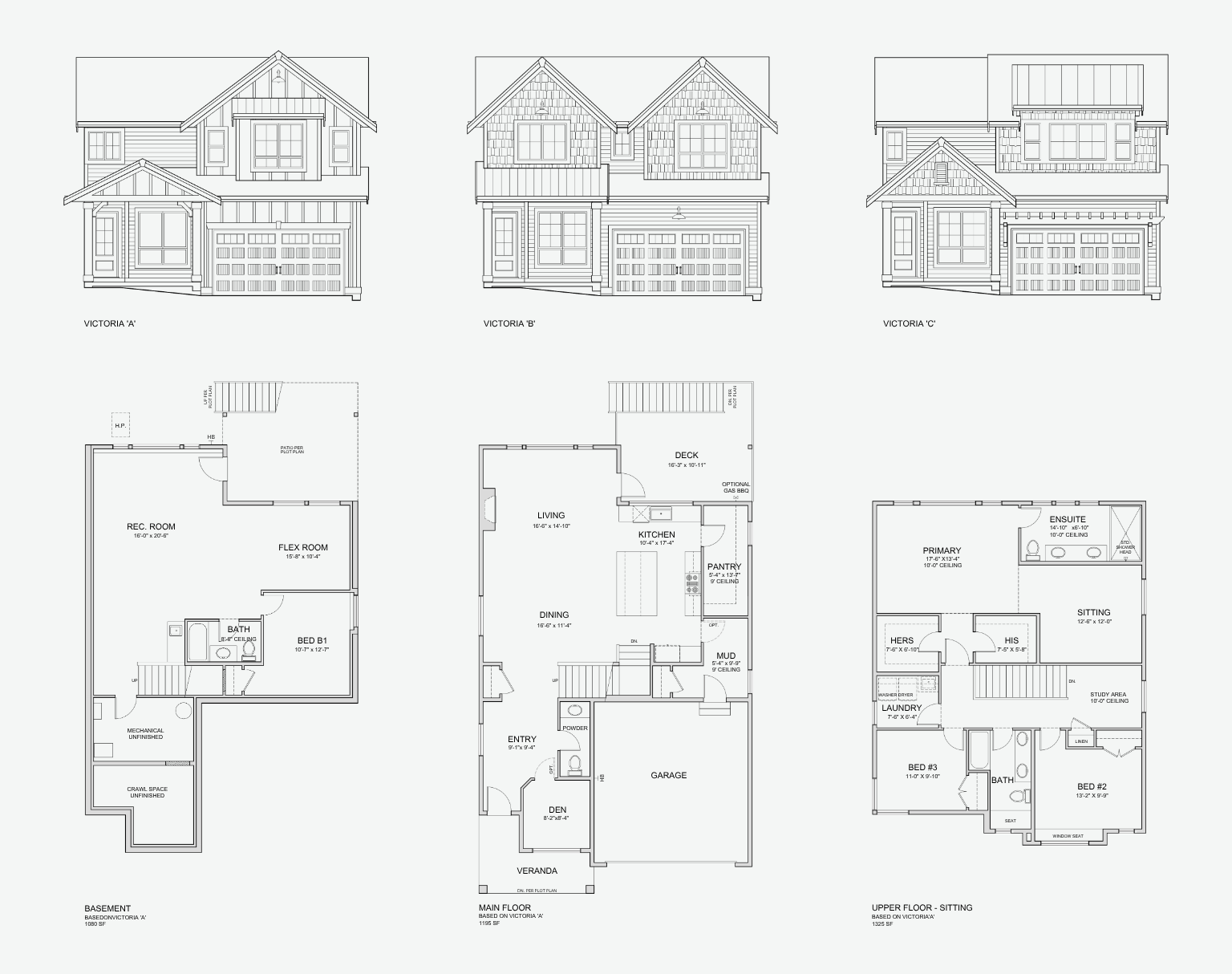Victoria sample floor plan