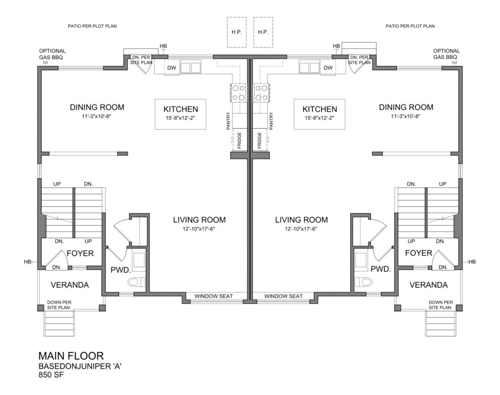 South Hill at Cooper Meadows Juniper Main Floor